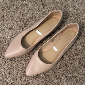 a new day Blush Pointed Flats